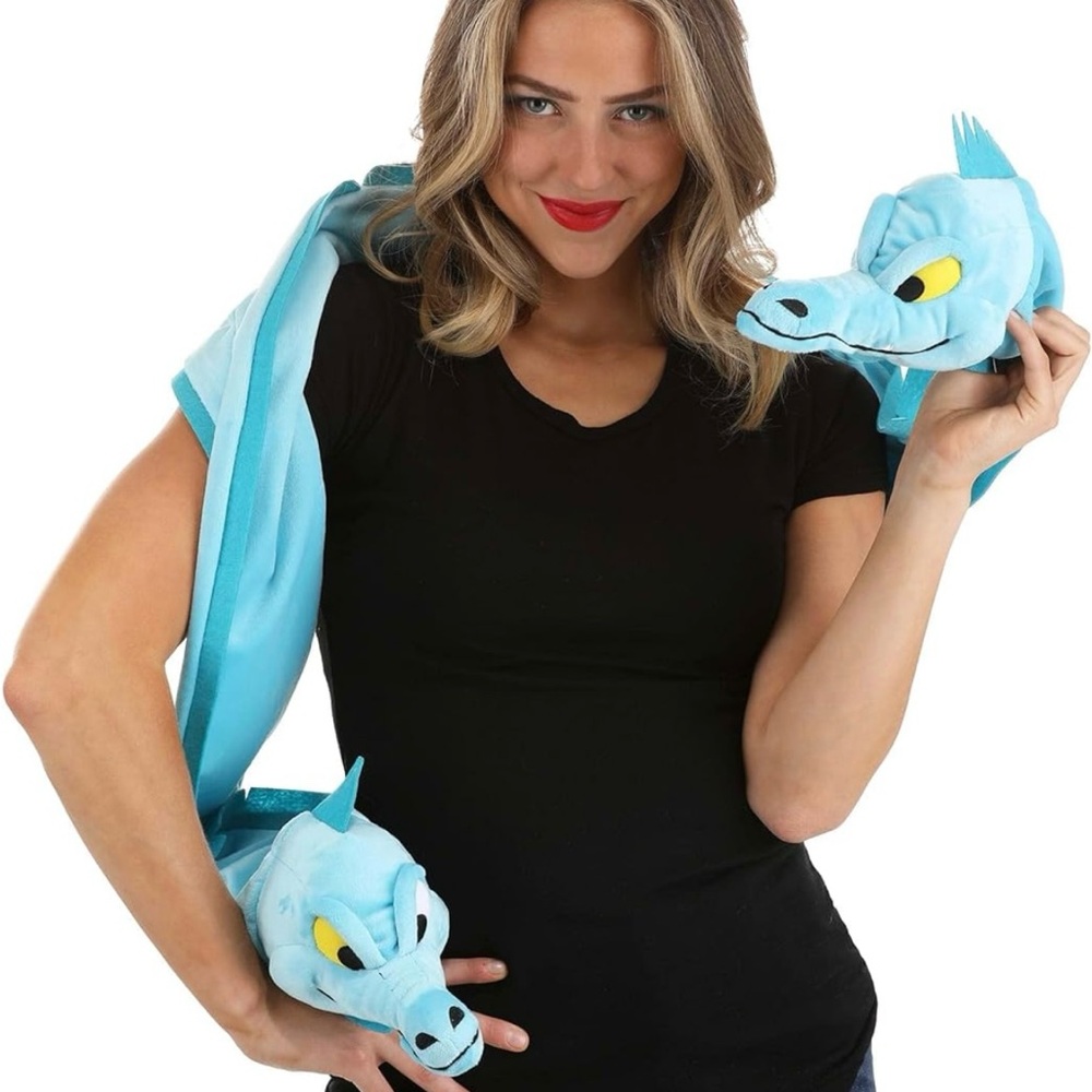 Little Mermaid Flotsam and Jetsam Costume Scar Cosplay
